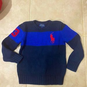 Polo Ralph Lauren boys sweater, size 6.